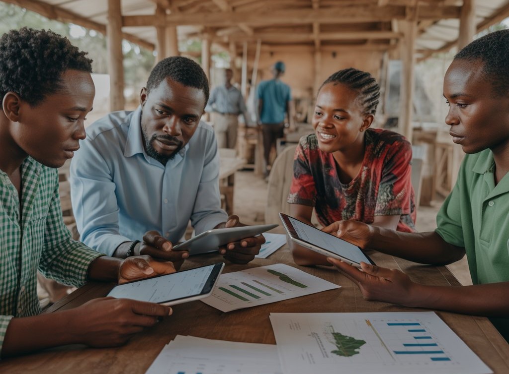 Empowering farmers through a carbon marketplace for sustainable agriculture—earn from carbon credits while promoting soil health, equity, and climate action.